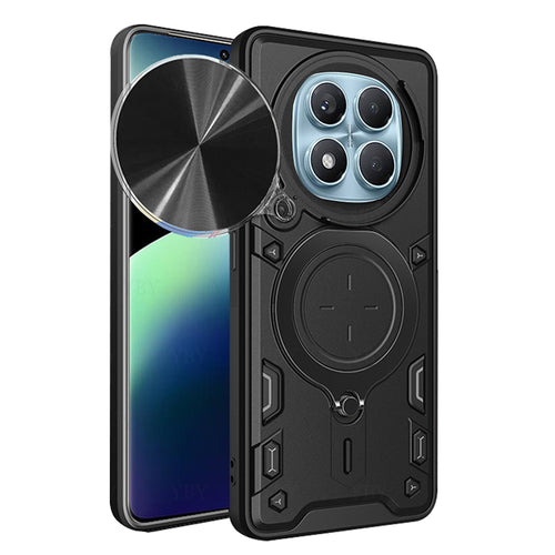 Husa pentru Xiaomi Redmi Note 14 Pro 4G, Techsuit CamGuard Pro, negru
