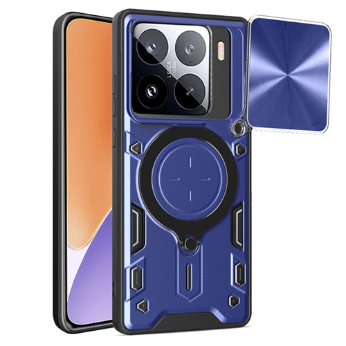 Husa pentru Xiaomi 15, Techsuit CamGuard Pro, albastru