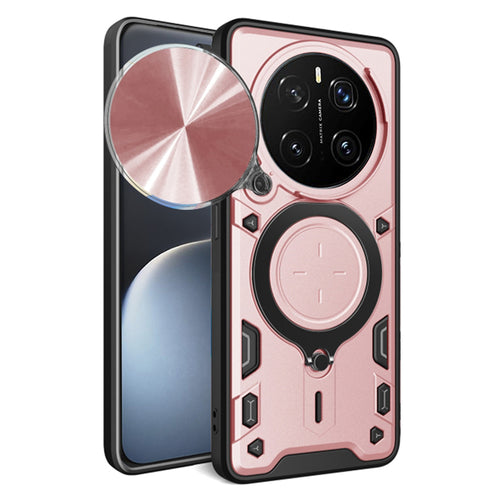 Husa pentru Honor Magic7 Pro, Techsuit CamGuard Pro, roz auriu