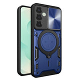 Husa pentru Samsung Galaxy S25 Plus, Techsuit CamGuard Pro, albastru