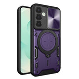 Husa pentru Samsung Galaxy S25 Plus, Techsuit CamGuard Pro, albastru