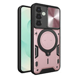Husa pentru Samsung Galaxy S25 Plus, Techsuit CamGuard Pro, roz auriu
