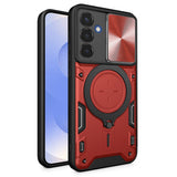Husa pentru Samsung Galaxy S25, Techsuit CamGuard Pro, albastru