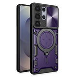 Husa pentru Samsung Galaxy S25 Ultra, Techsuit CamGuard Pro, albastru