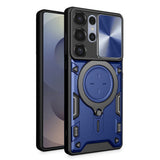 Husa pentru Samsung Galaxy S25 Ultra, Techsuit CamGuard Pro, albastru