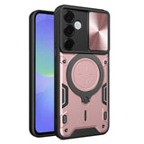 Husa pentru Samsung Galaxy A36 5G, Techsuit CamGuard Pro, roz auriu