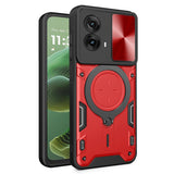 Husa pentru Motorola Moto G35, Techsuit CamGuard Pro, albastru
