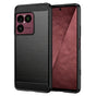 Husa pentru Sony Xperia 1 Viii, Techsuit Carbon Silicone, negru