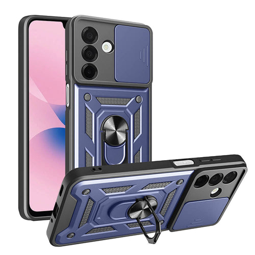 Husa pentru Samsung Galaxy A27 5G, Techsuit CamShield Series, albastru