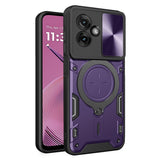 Husa pentru Motorola Moto G55, Techsuit CamGuard Pro, albastru