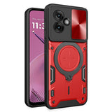 Husa pentru Motorola Moto G55, Techsuit CamGuard Pro, albastru