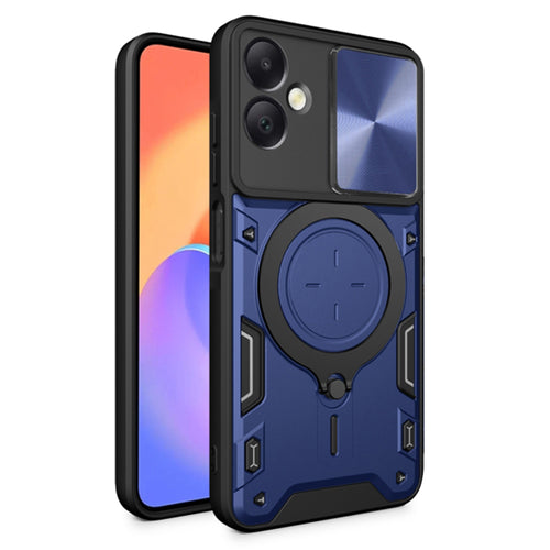 Husa pentru Samsung Galaxy A06 4G, Techsuit CamGuard Pro, albastru