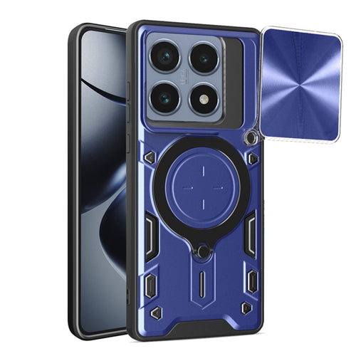 Husa pentru Xiaomi 14T Pro, Techsuit CamGuard Pro, albastru