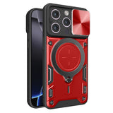 Husa pentru iPhone 16 Pro Max, Techsuit CamGuard Pro, albastru