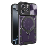 Husa pentru iPhone 16 Pro, Techsuit CamGuard Pro, albastru