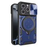 Husa pentru iPhone 16 Pro, Techsuit CamGuard Pro, albastru
