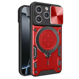 Husa pentru iPhone 16 Pro, Techsuit CamGuard Pro, albastru