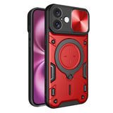 Husa pentru iPhone 16 Plus, Techsuit CamGuard Pro, albastru