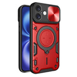 Husa pentru iPhone 16, Techsuit CamGuard Pro, albastru