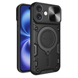 Husa pentru iPhone 16, Techsuit CamGuard Pro, albastru