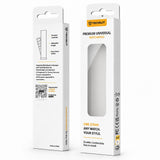 Curea pentru Withings ScanWatch 38mm, Techsuit Watchband 18mm (W074), bej / portocaliu