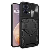 Husa pentru Motorola Moto G85, Techsuit CamGuard Pro, albastru