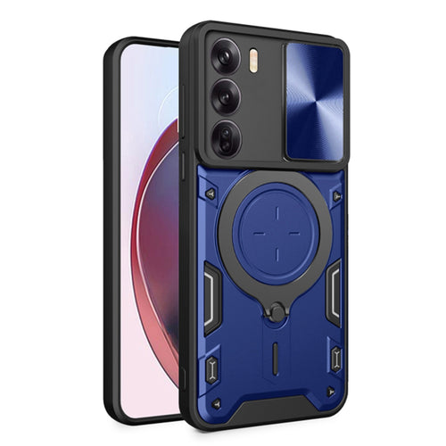 Husa pentru OPPO Reno12, Techsuit CamGuard Pro, albastru