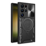 Husa pentru Samsung Galaxy S23 Ultra, Techsuit CamGuard Pro, albastru