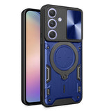 Husa pentru Samsung Galaxy A54, Techsuit CamGuard Pro, albastru
