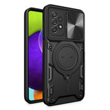 Husa pentru Samsung Galaxy A52 5G, Techsuit CamGuard Pro, albastru