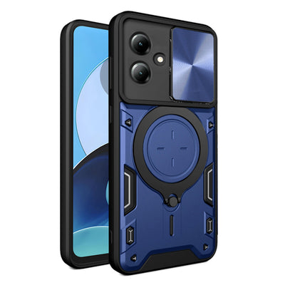 Husa pentru Motorola Moto G14, Techsuit CamGuard Pro, albastru