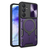 Husa pentru Samsung Galaxy A55 5G, Techsuit CamGuard Pro, albastru