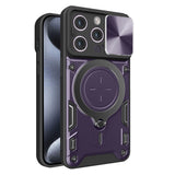 Husa pentru iPhone 15 Pro, Techsuit CamGuard Pro, albastru