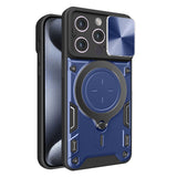 Husa pentru iPhone 15 Pro, Techsuit CamGuard Pro, albastru