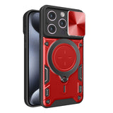 Husa pentru iPhone 15 Pro, Techsuit CamGuard Pro, albastru