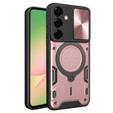 Husa pentru Samsung Galaxy A56 5G, Techsuit CamGuard Pro, roz auriu