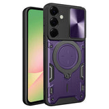 Husa pentru Samsung Galaxy A56 5G, Techsuit CamGuard Pro, albastru