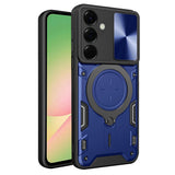 Husa pentru Samsung Galaxy A56 5G, Techsuit CamGuard Pro, albastru