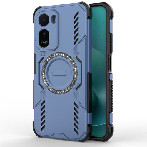 Husa pentru Xiaomi Redmi A7 Pro 4G, Techsuit ArmorMag Case, albastru