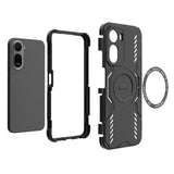 Husa pentru Xiaomi Redmi A7 Pro 4G, Techsuit ArmorMag Case, albastru