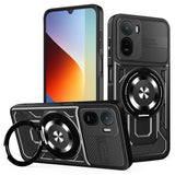 Husa pentru Xiaomi Redmi A7 Pro 4G, Techsuit RuggedCam, albastru