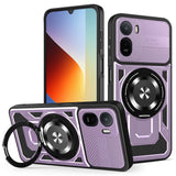 Husa pentru Xiaomi Redmi A7 Pro 4G, Techsuit RuggedCam, albastru