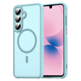 Husa pentru Samsung Galaxy A27 5G, Techsuit HaloFrost II MagSafe, verde menta