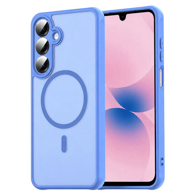 Husa pentru Samsung Galaxy A27 5G, Techsuit HaloFrost II MagSafe, albastru