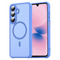 Husa pentru Samsung Galaxy A27 5G, Techsuit HaloFrost II MagSafe, albastru