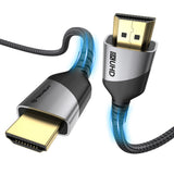 Cablu audio Techsuit Premium Video Cable NexusVision Pro (CX3), HDMI to HDMI 2.1, UHD 8K@60Hz, 48Gbps, Reinforced Design, 2m, gri