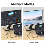 Cablu audio Techsuit Premium Video Cable NexusVision Pro (CX3), HDMI to HDMI 2.1, UHD 8K@60Hz, 48Gbps, Reinforced Design, 2m, gri
