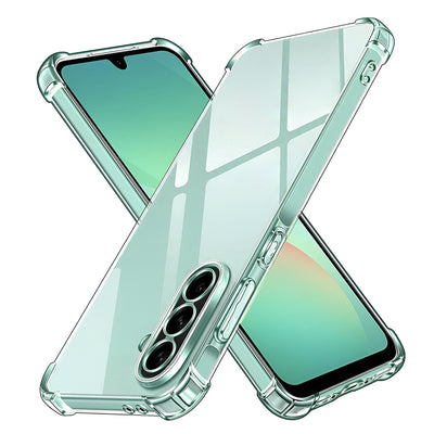 Husa pentru Samsung Galaxy A26 5G, Techsuit Shockproof Clear Silicone, transparenta