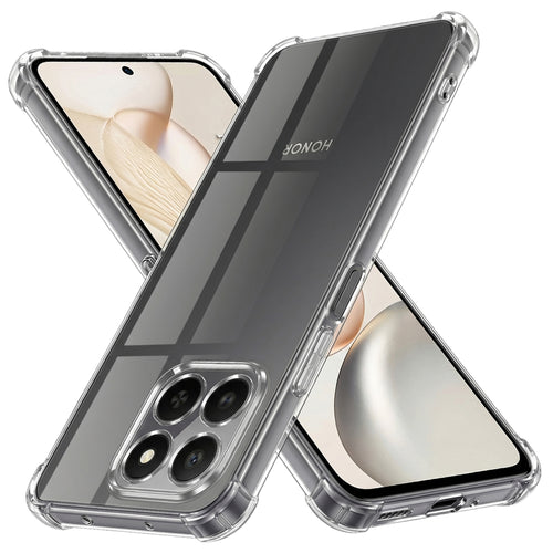 Husa pentru Honor 400 Smart 5G, Techsuit Shockproof Clear Silicone, transparenta