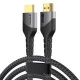 Cablu audio Techsuit Premium Video Cable NexusVision Pro (CX3), HDMI to HDMI 2.1, UHD 8K@60Hz, 48Gbps, Reinforced Design, 2m, gri